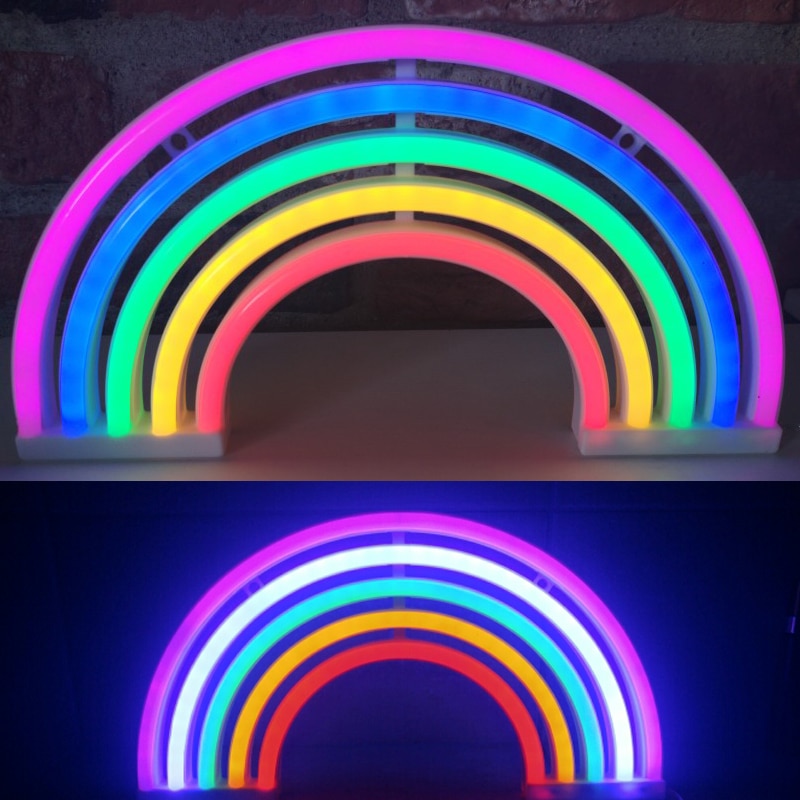 Rainbow Night Light LED Desk Lamp