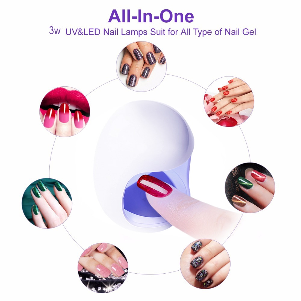 UV Nail Dryer Single Finger Lamp