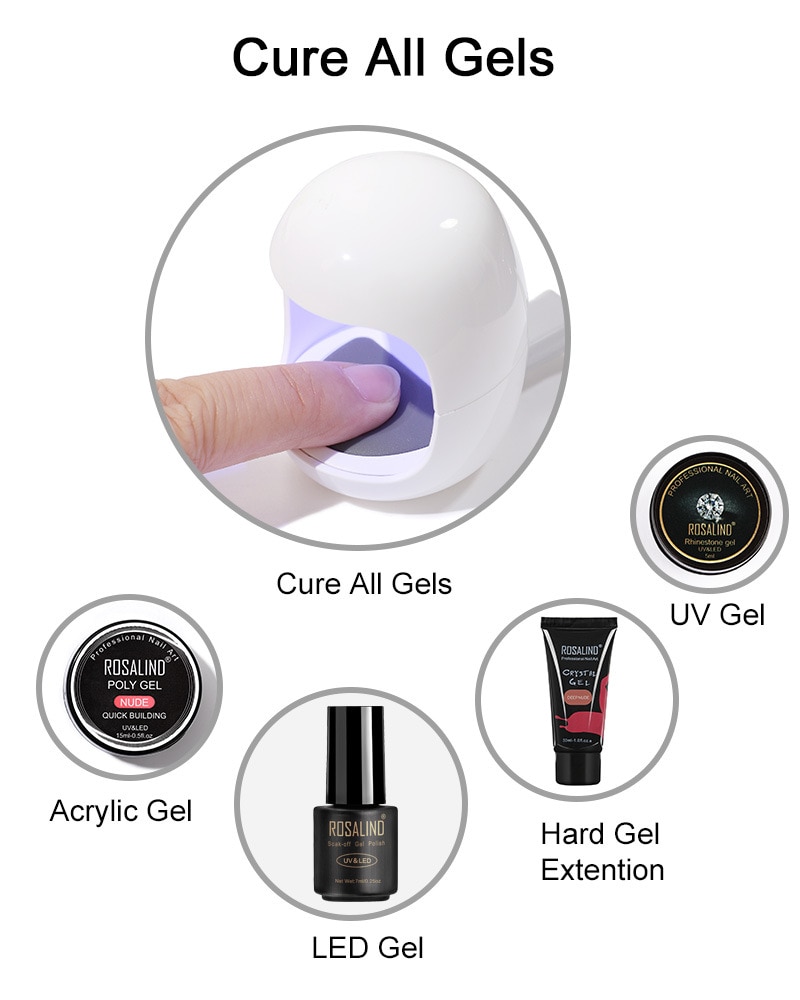 UV Nail Dryer Single Finger Lamp