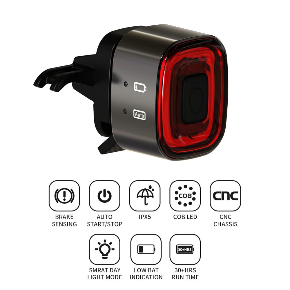 Bike Tail Light USB Rechargeable LED Light