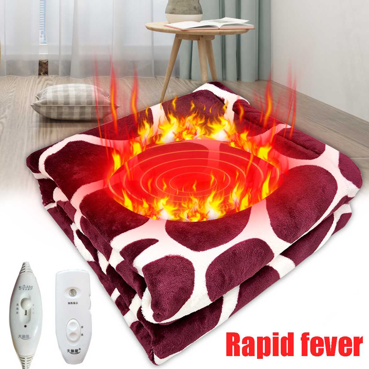 Heated Throw Blanket Thermostat Cover