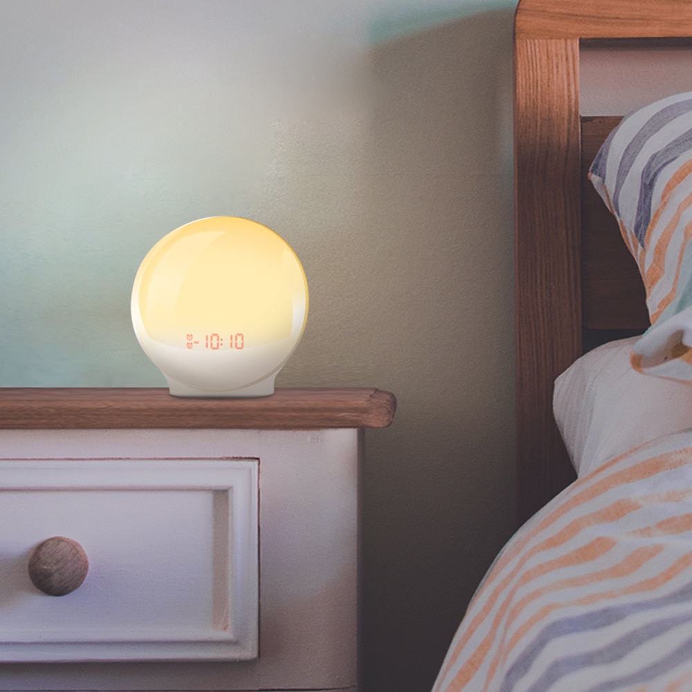 Wake Up Light Digital Alarm Clock