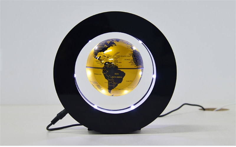 Magnetic Floating Globe Decor Lamp