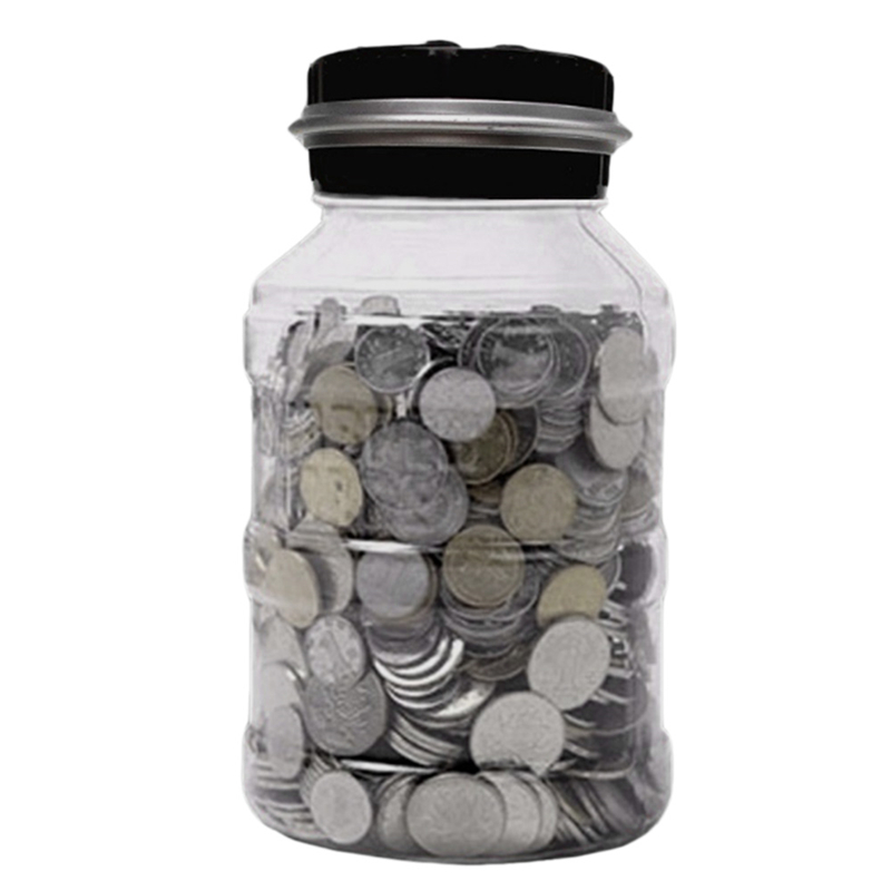 Change Counter Automatic Coin Piggy Bank