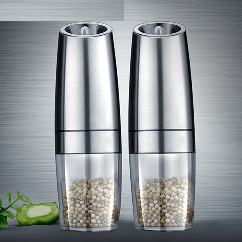 Electric Salt And Pepper Grinder With LED Light