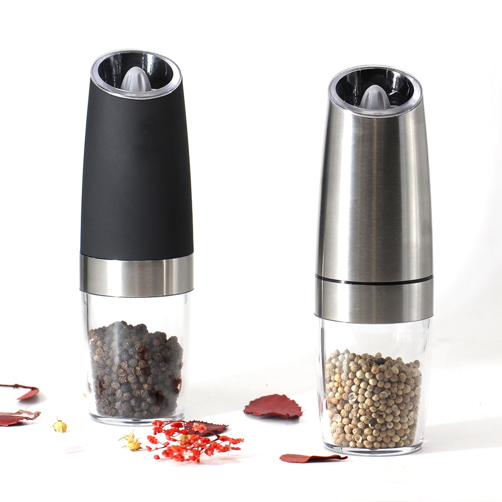 Electric Salt And Pepper Grinder With LED Light