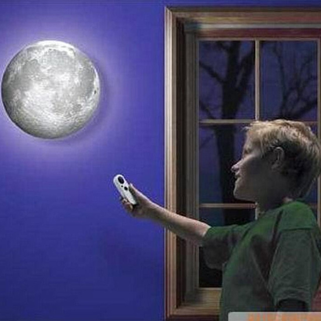 Moon Wall Light with Remote Control