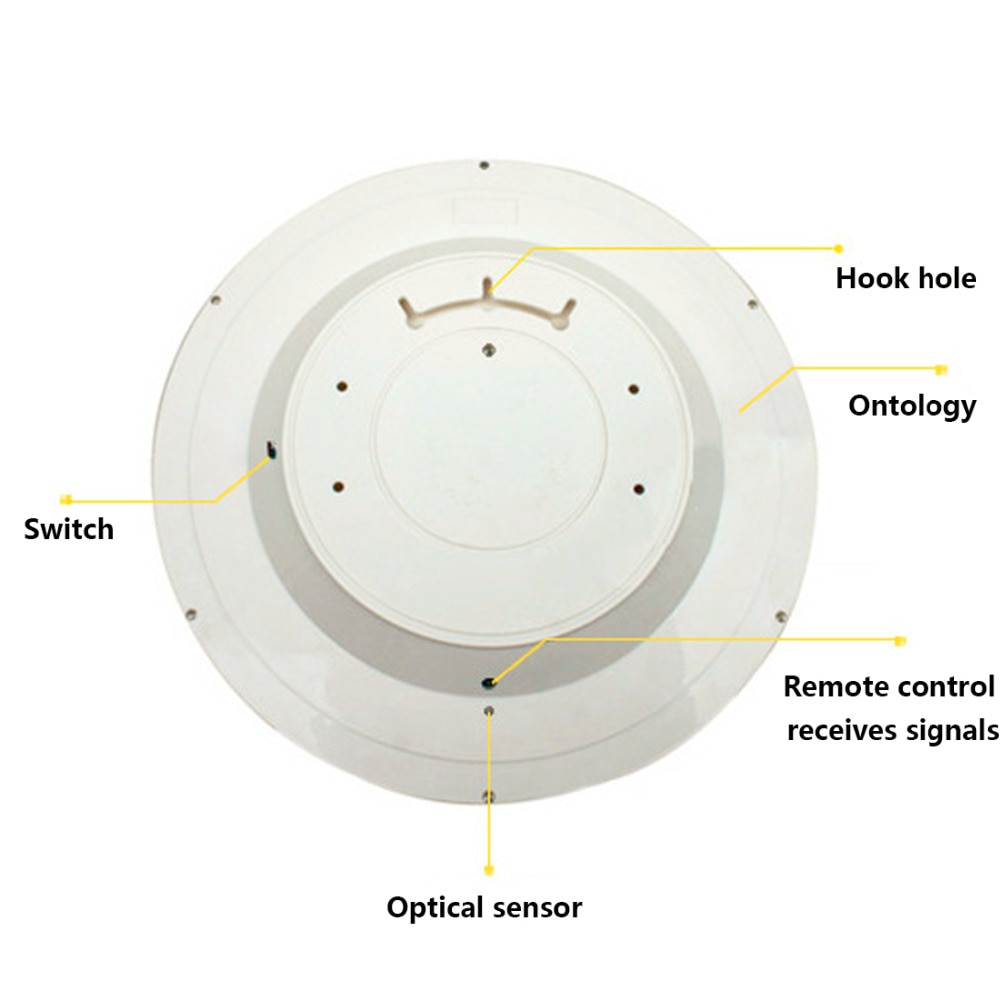 Moon Wall Light with Remote Control