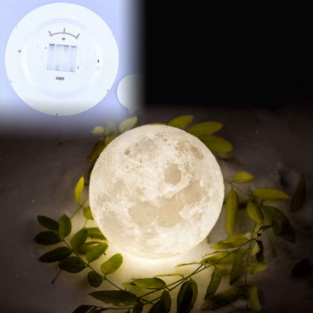 Moon Wall Light with Remote Control