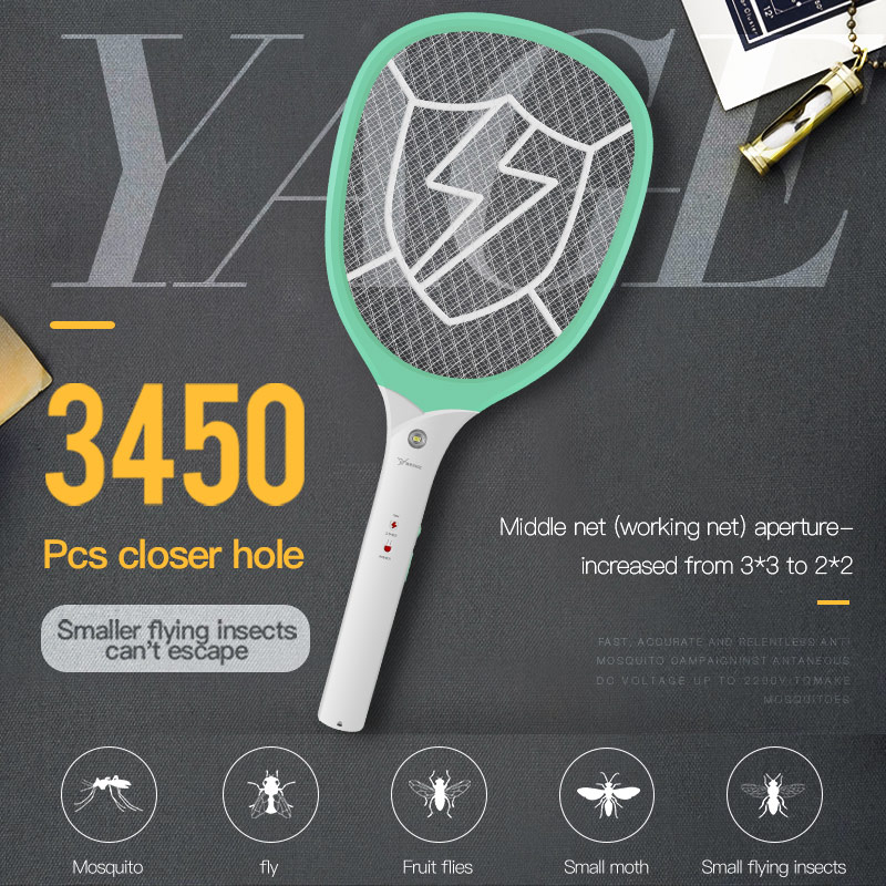 Rechargeable Mosquito Racket Electric Insect Zapper