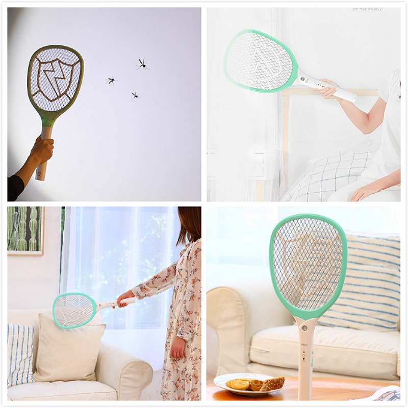 Rechargeable Mosquito Racket Electric Insect Zapper