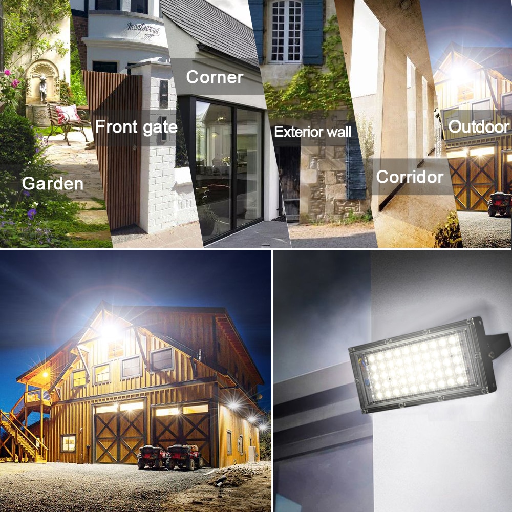 Outdoor LED Flood Light Weatherproof Lamp