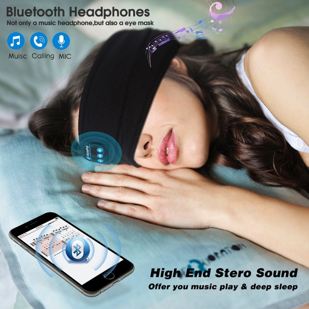 Bluetooth Sleep Mask Stereo Headband