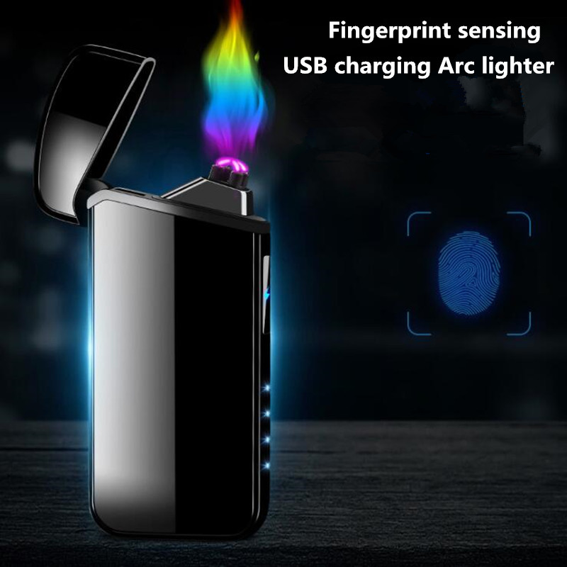 Flameless Lighter Fingerprint USB Plasma