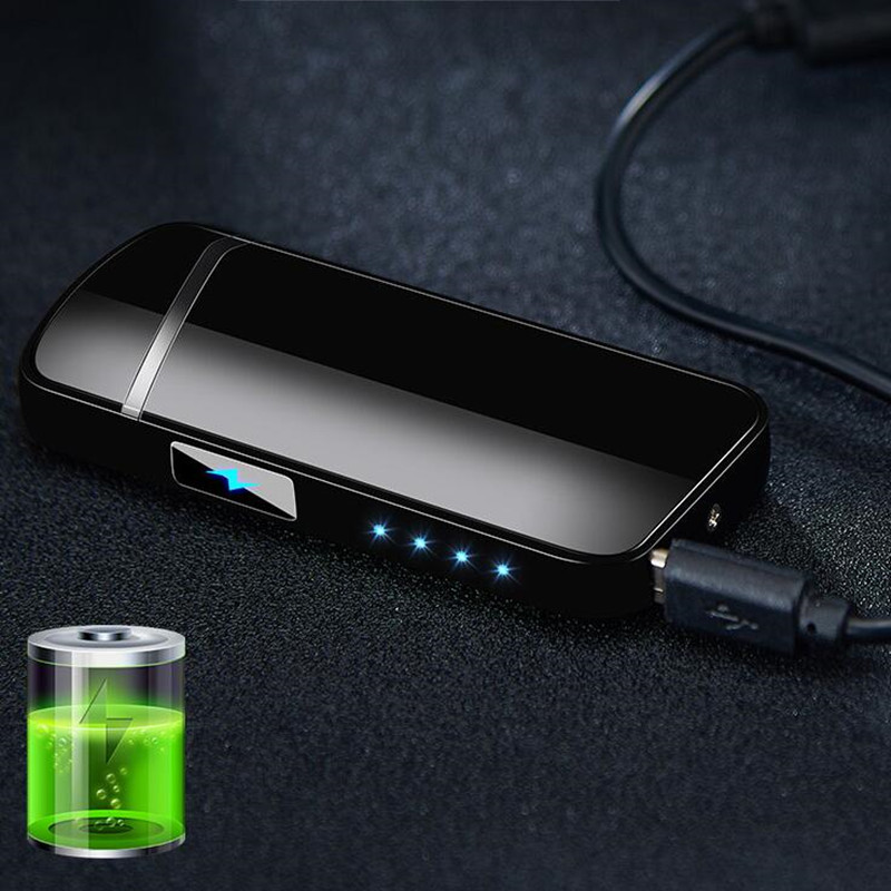 Flameless Lighter Fingerprint USB Plasma