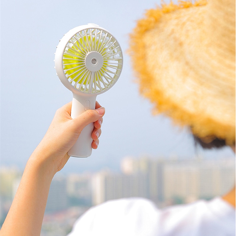 Rechargeable Handheld Misting Fan