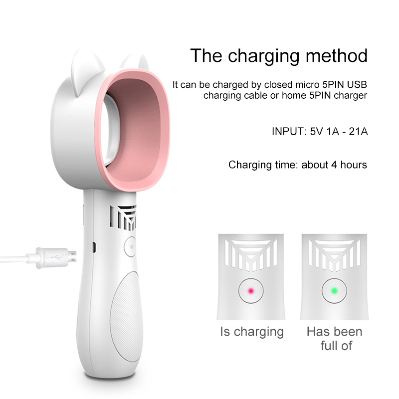 No Blade Fan Portable and Rechargeable