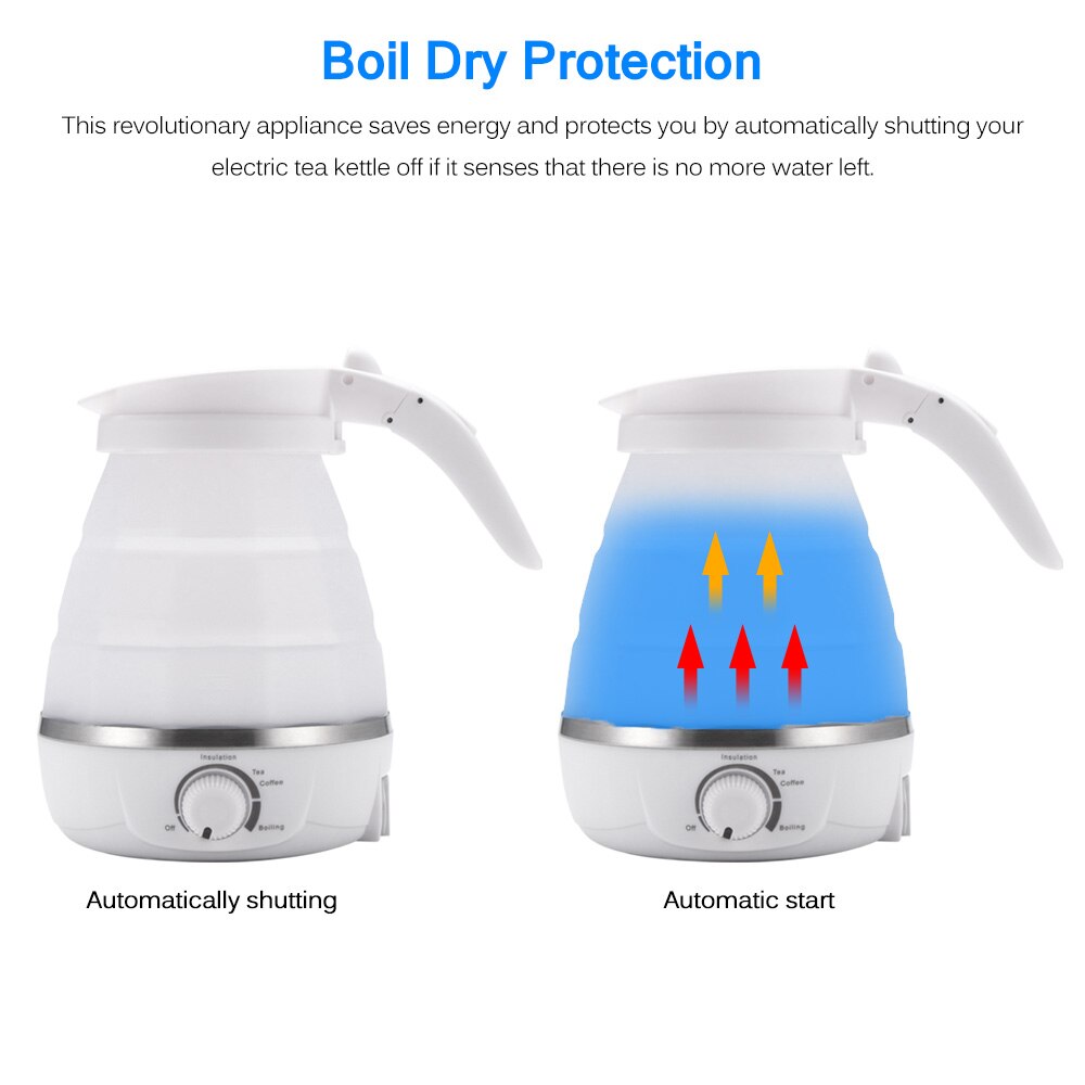 Collapsible Kettle Portable Water Heater