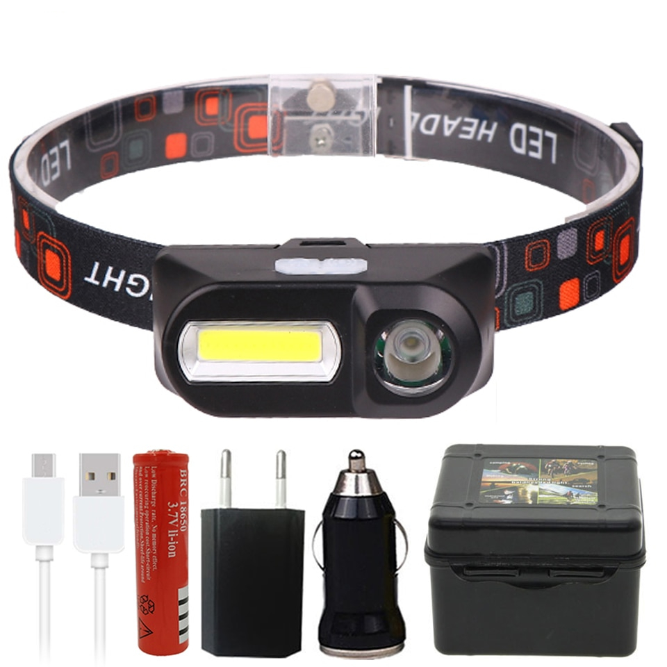 Running Head Torch LED Headlight