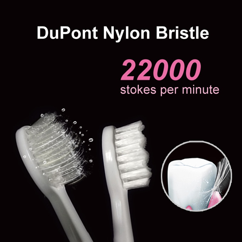 Travel Electric Toothbrush Nylon Bristles