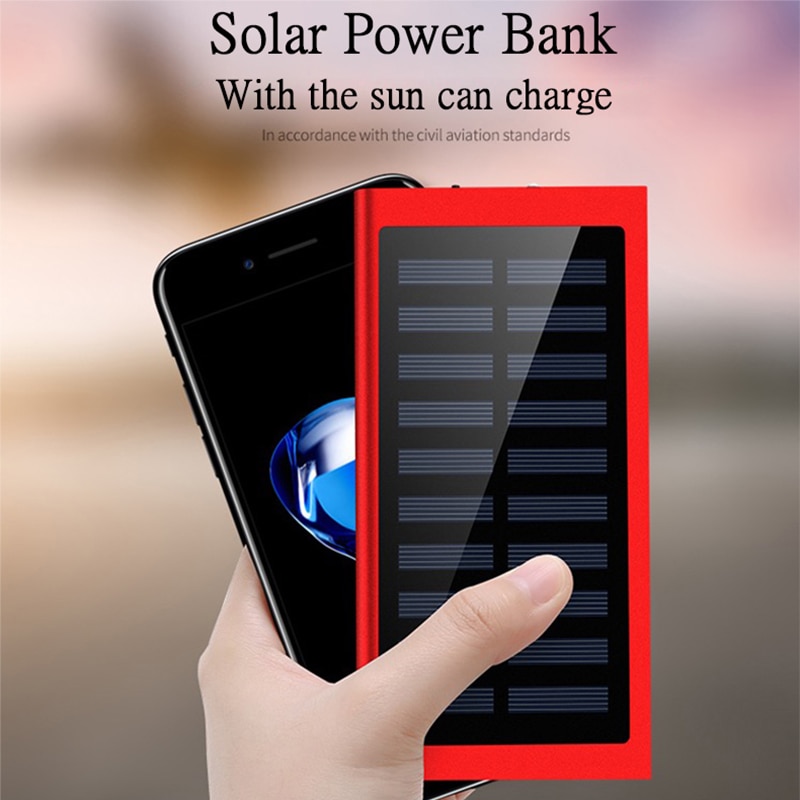 Solar Charger Power Bank Portable Charger