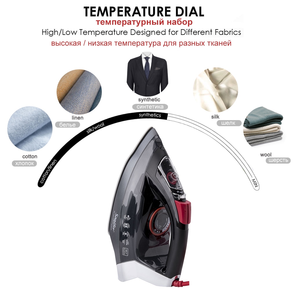 Flat Iron For Clothes Electric Device