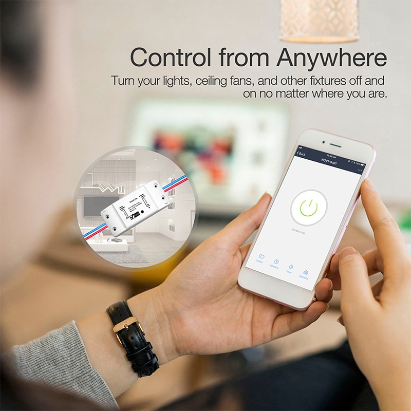 Wi-Fi Smart Switch Home Control