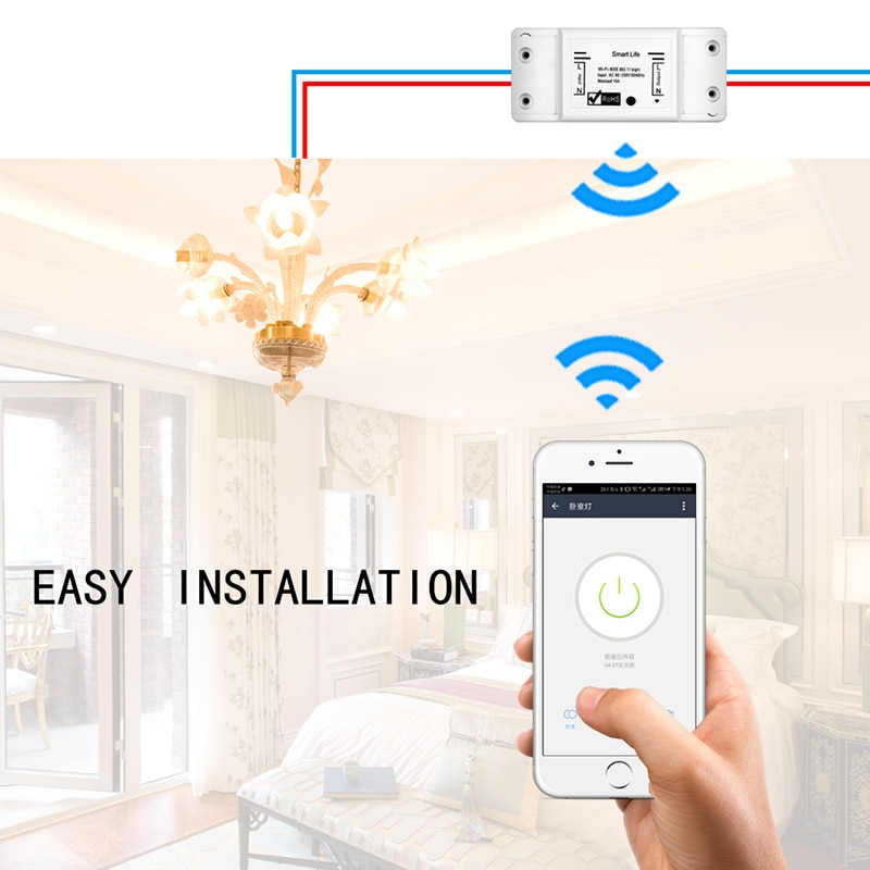 Wi-Fi Smart Switch Home Control