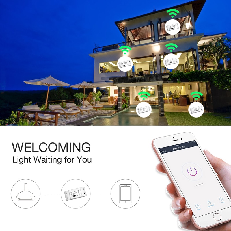 Wi-Fi Smart Switch Home Control