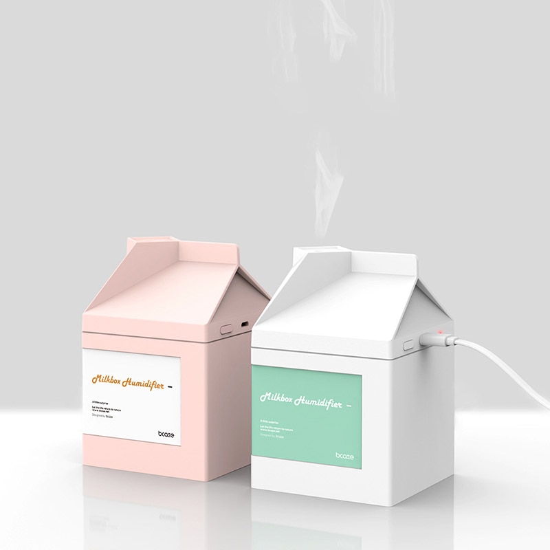 USB Humidifier Milk Box Style