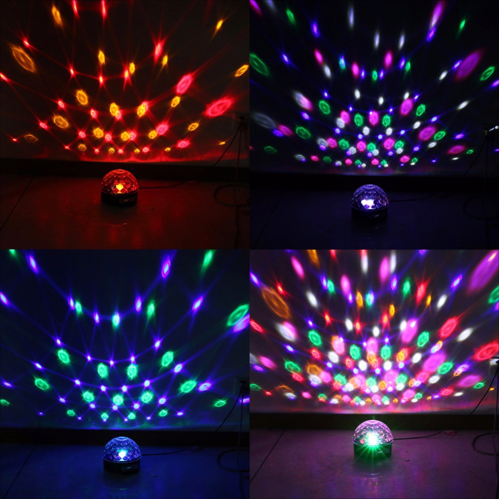 LED Disco Light Speaker Lamp