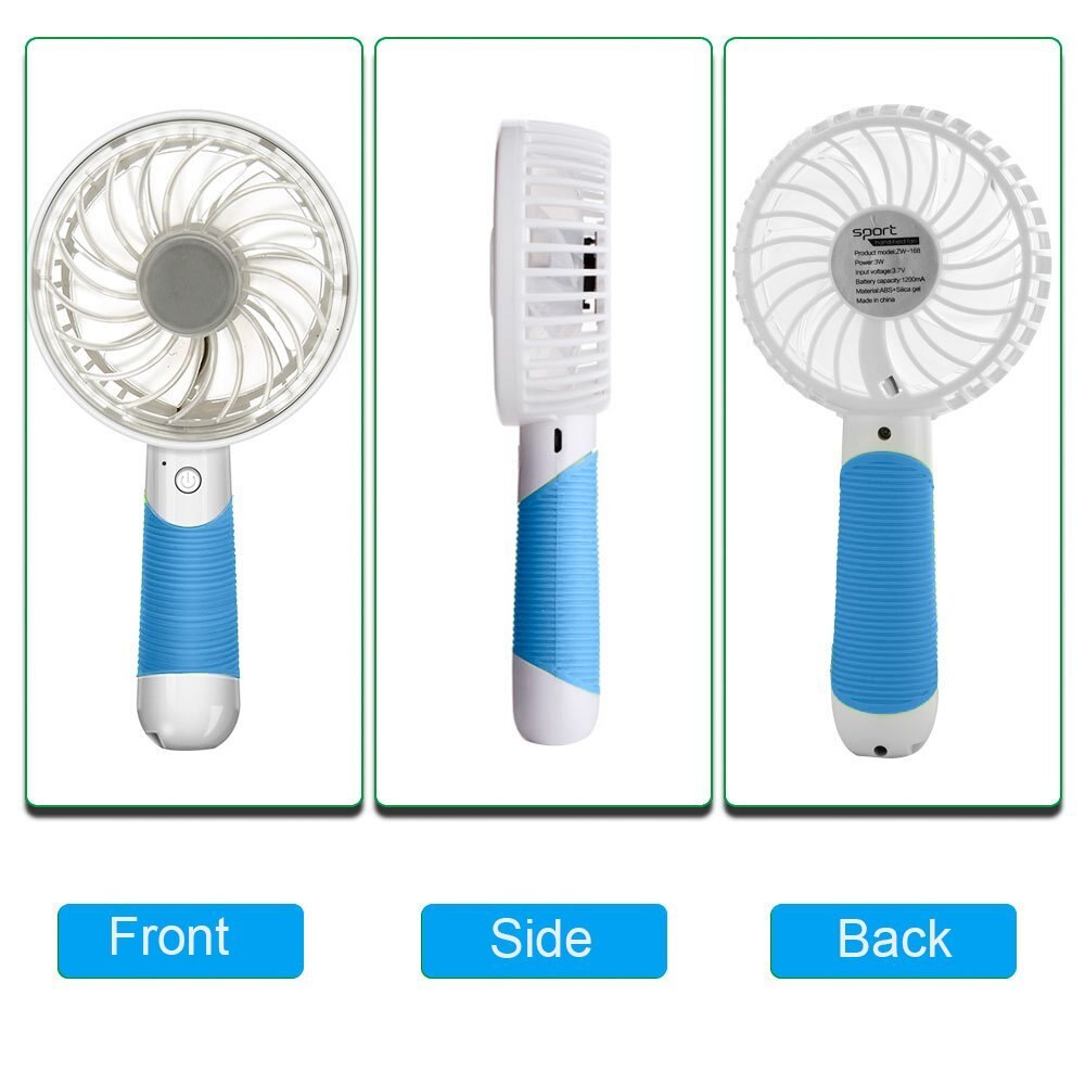 Mini Handheld Fan Rechargeable USB Fan