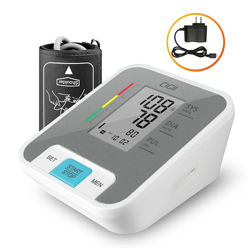 Arm Blood Pressure Monitor LCD Display