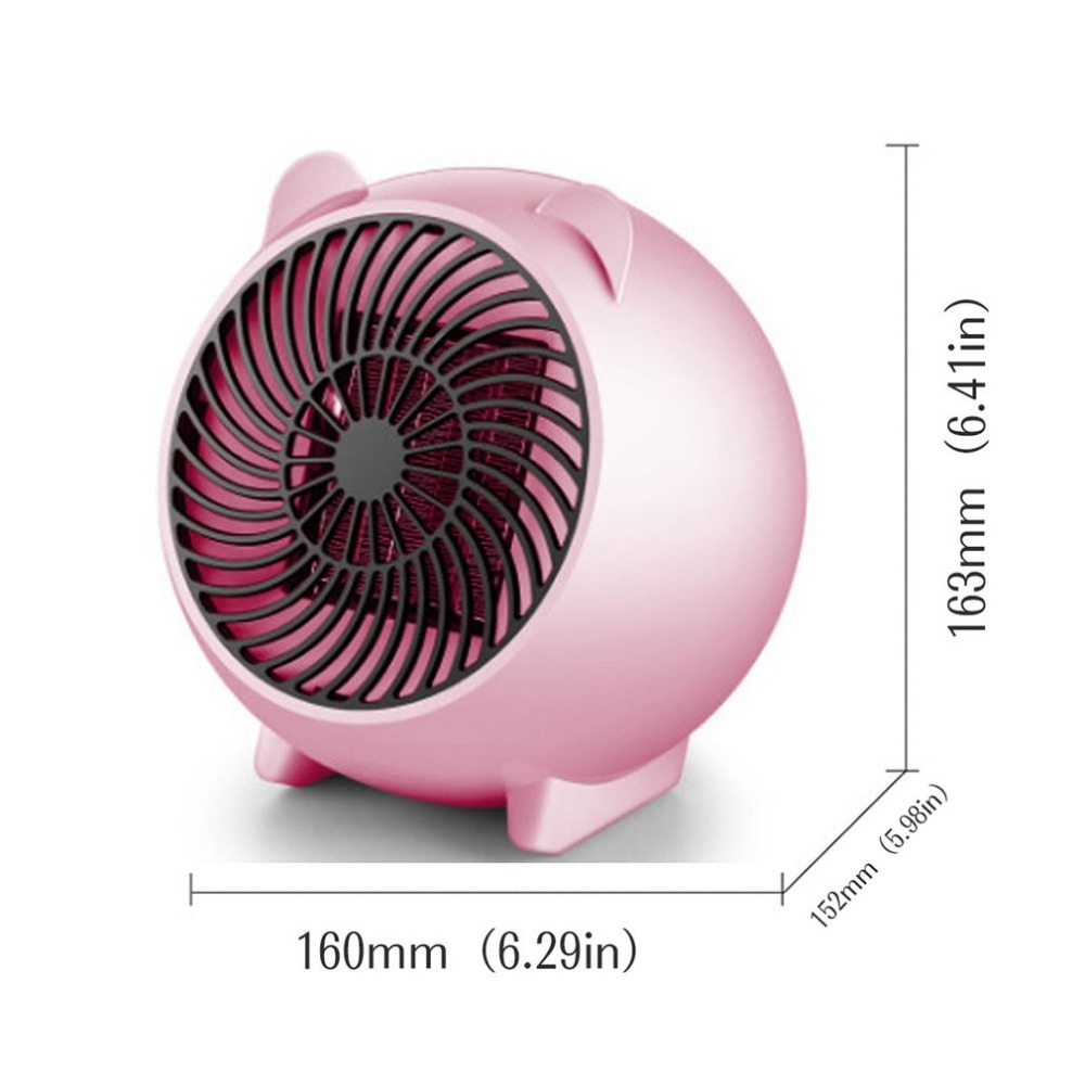 Portable Fan Heater Mini Portable Fan