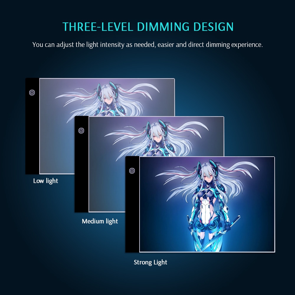 LED Drawing Board Graphic Pad