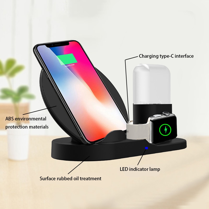 Wireless Charging Dock Fast Charger