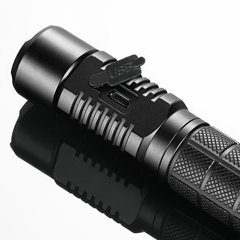 Rechargeable Torch Light LED Flashlight