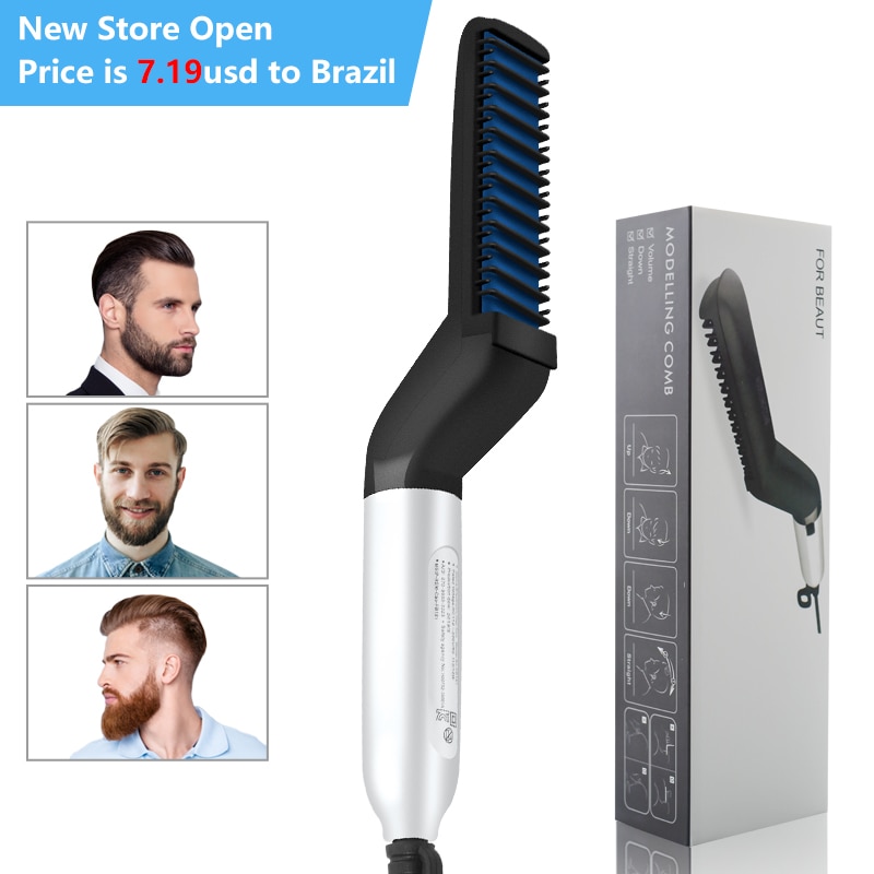 Beard Straightener Multi-Function Comb