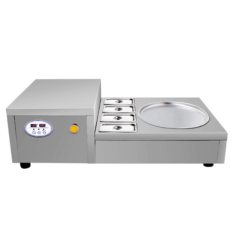 Fried Ice Cream Machine Stainless Steel