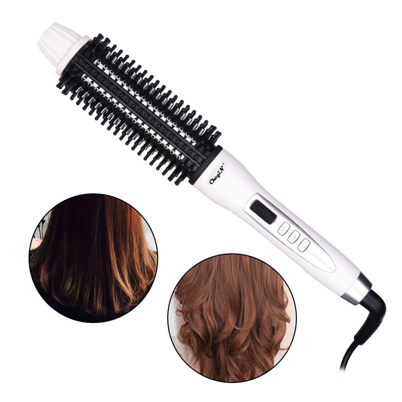 Curling Brush 2-in-1 Ceramic Brush