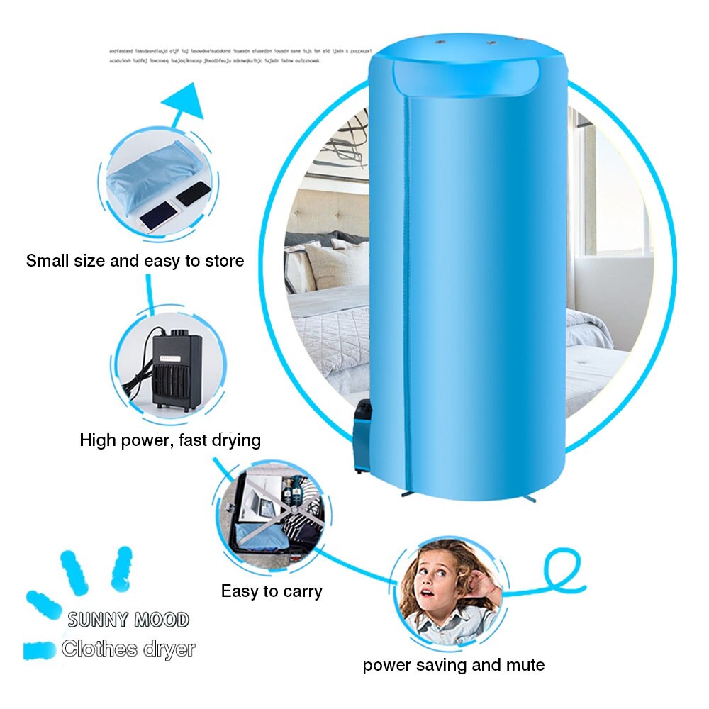 Portable Clothes Dryer Electric Machine