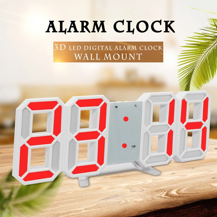 Digital Table Clock LED Alarm Clock