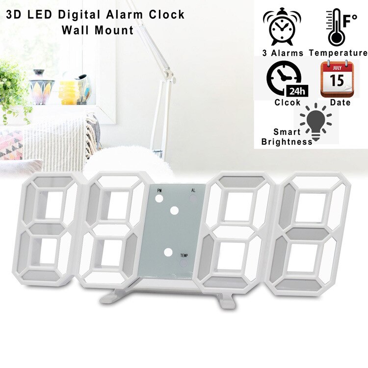 Digital Table Clock LED Alarm Clock