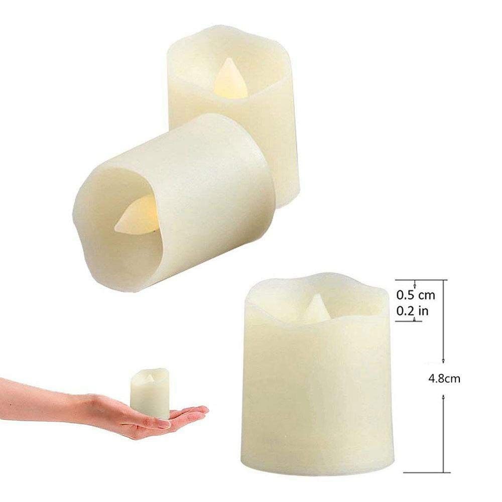 Flameless Candles with Timer Flickering Lights