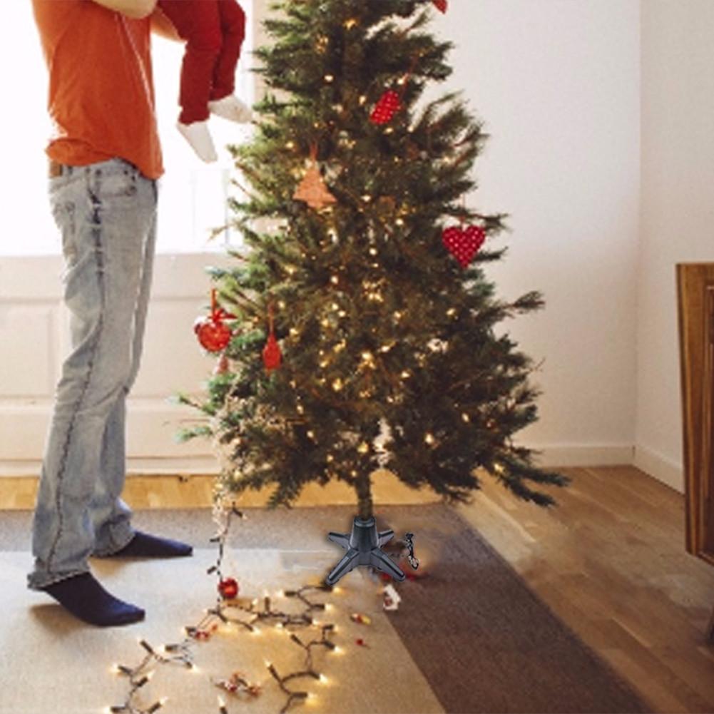 Rotating Christmas Tree Stand Home Décor