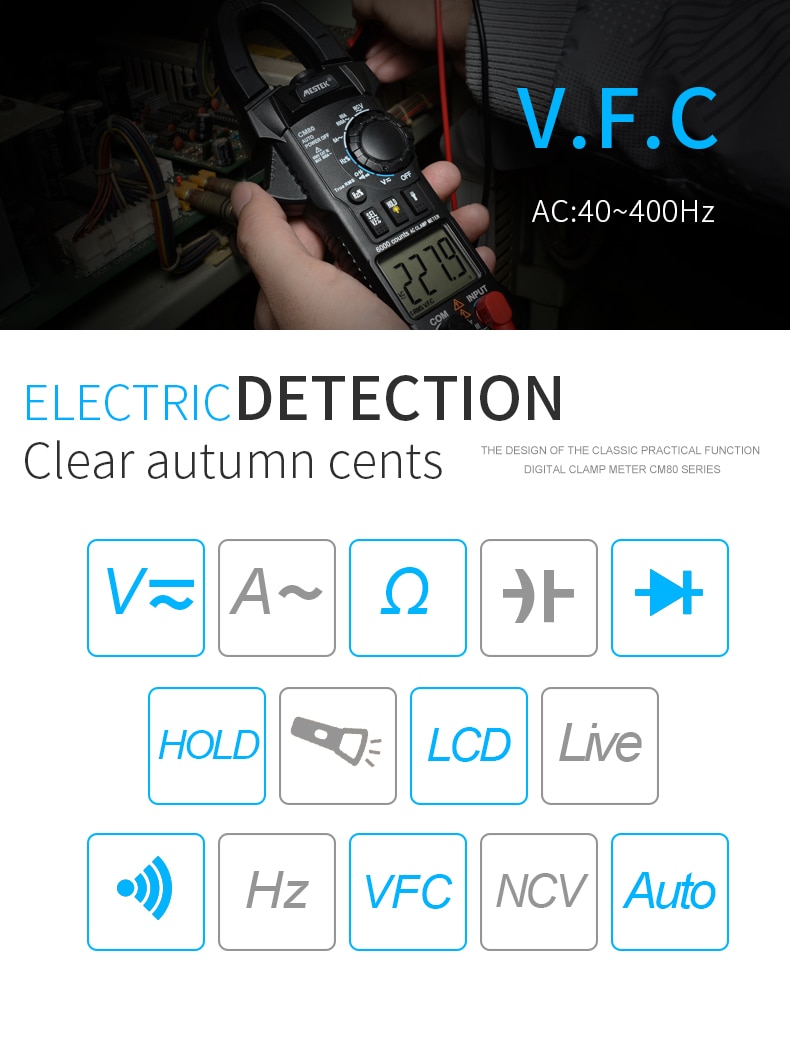 Digital Clamp Meter Reliable Multimeter