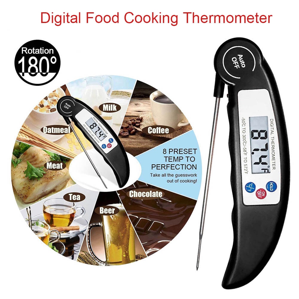 Digital Meat Thermometer Cooking Device