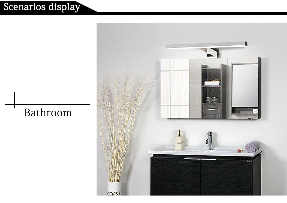 Mirror Lamp Wall-Mounted Lights