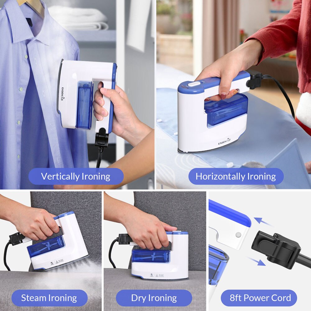 Travel Steam Iron Portable Clothes Presser