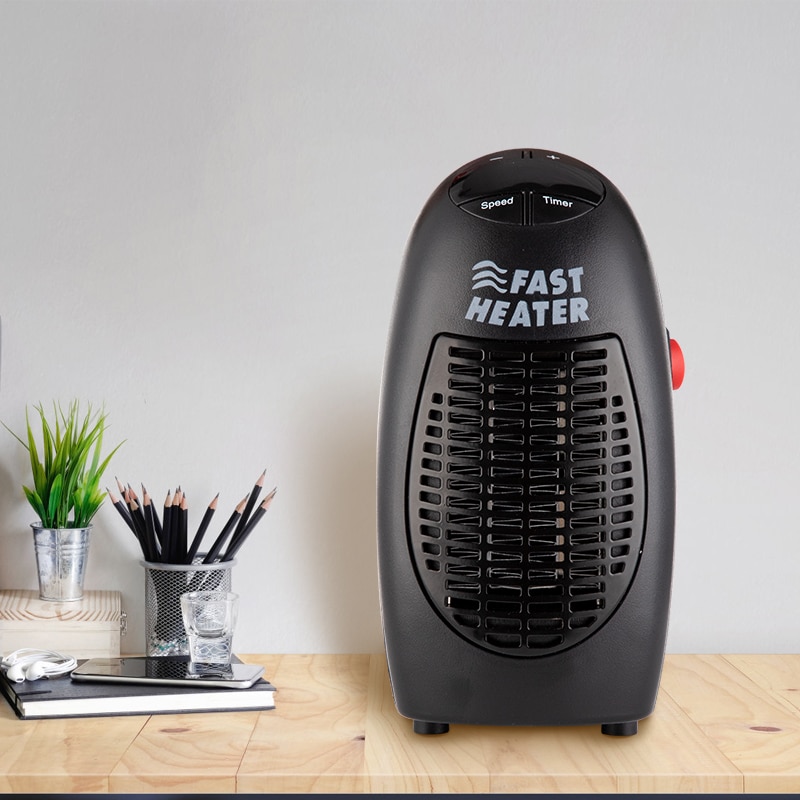 Small Electric Heater Mini Fan